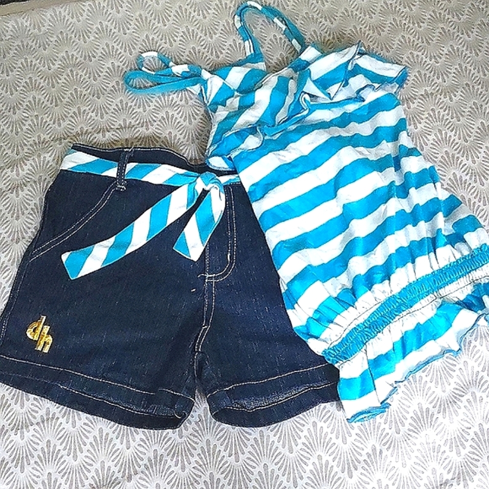 🌼Dollhouse 2pc Halter-Top Shorts set *NWT